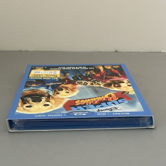 Disney Super Buddies Movie Blu-ray + DVD + Digital Copy w/Slipcover - Picture 3 of 4